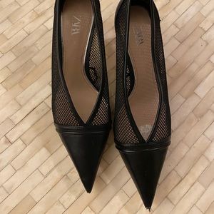 Zara pointy toe heels, size 7